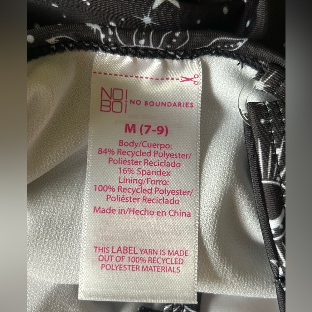 2 Swimsuits Size 7-9 No Boundaries New with Tags - Picture 4 of 7